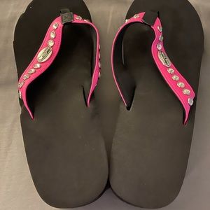 Seahawks women sandals